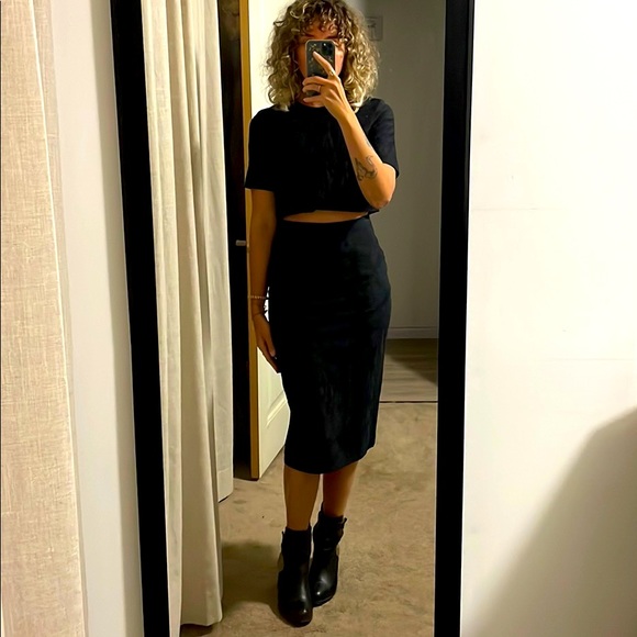 Bodybag Dresses & Skirts - EUC Bodybag by Jude moody floral skirt (s) and top (xs) set